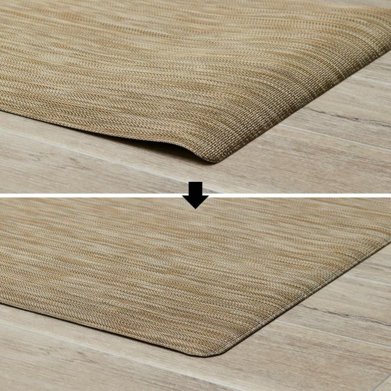 角のまるまりは1-2週間ほどでなじみます